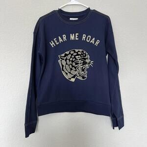 NWOT Designer Zoe‎ Karssen Hear Me Roar RARE Sweatshirt Size Small